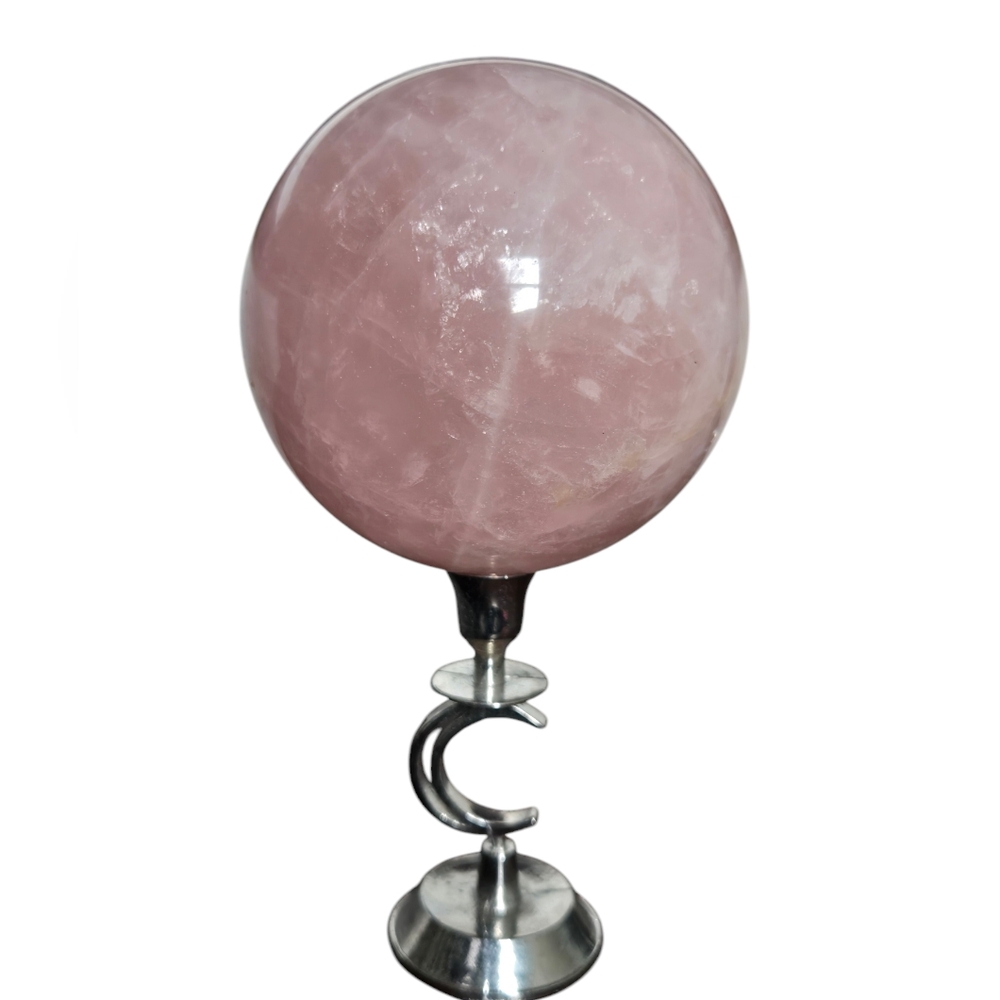 Large Rose Quartz Sphere